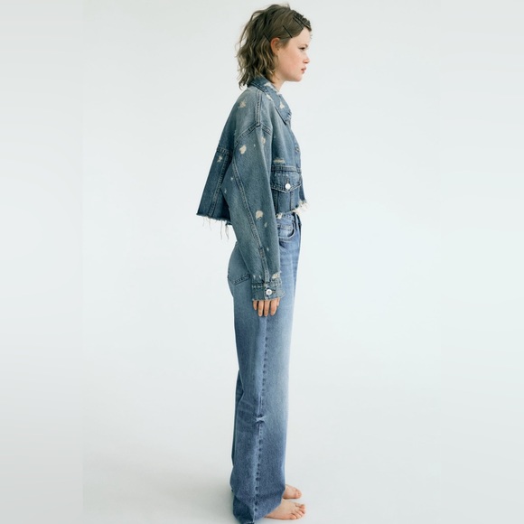 RELAXED MID WAIST ZW JEANS LIMITED EDITION - Picture 4 of 8